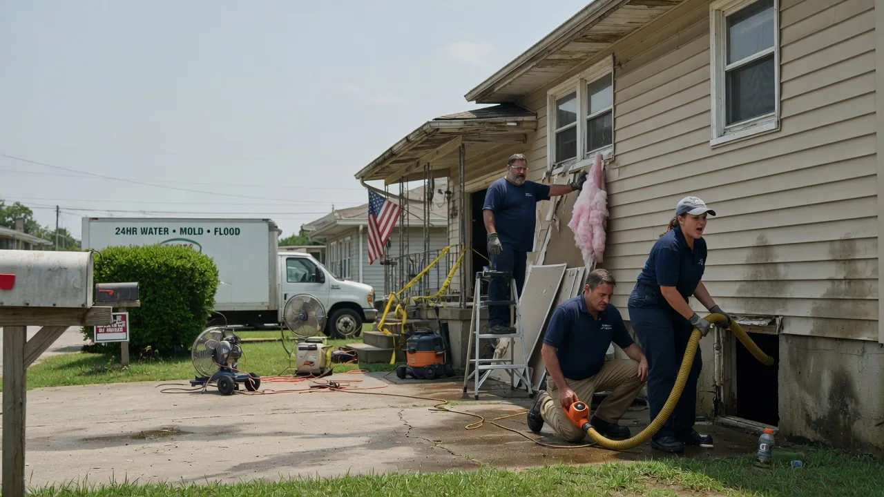 Water Damage Repair in Foosland, IL near me